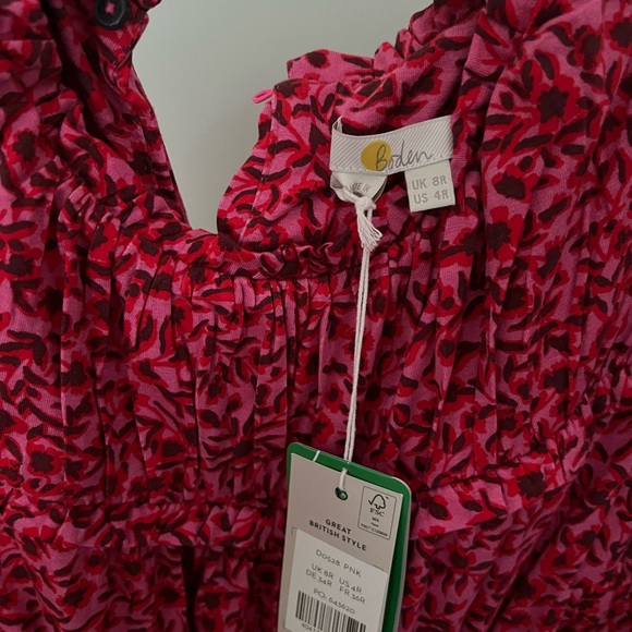 Boden Yoke Detail Midi Dress size 4R New with tags - Picture 4 of 6